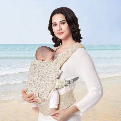 1pc Multi-Function 4-In-1 Baby Carrier, Adjustable Comfortable Front And Back, Portable All-Season Use, Handy Babywearing Tool For Moms