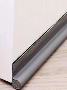 1/2pcs Self-Adhesive Leather Door Seal Strip - Windproof, Soundproof, Waterproof And Insect-Proof - Multicolor - View 10