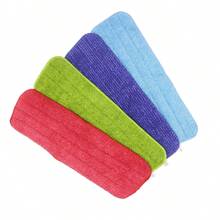 4pcs Reusable Microfiber Absorbing Mop Pad Wet And Dry Dual-Use Mop Pad Refill Deep Clean Mop Head Microfiber Mop Head Replacement - Multicolor - View 4