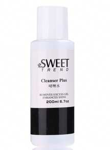 200ml Nail Art Brush Cleanser Multifunctional Cleaning Liquid Remover Nail Slip Solution For Poly Nail Gel UV Gel Extension Nail Art Manicure Design Steel Brush Cup Tools - Clear - View 10