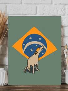 Decorative Plaque/Frame Living Room Bedroom Brazil Café Brasilidade Collection - Image 1 - View 1