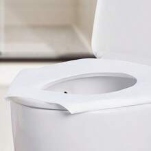 Miniso Travel Essential Disposable Toilet Seat Covers 10 Pieces Pack,7.87*7.09inch(1PC) - White - View 8