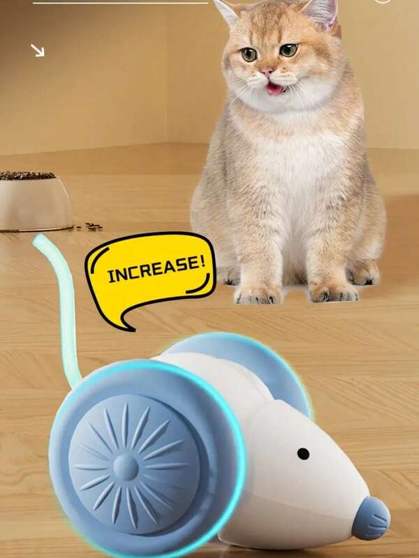Fashionable Pet Toy, Electric Mouse Toy, Self-Entertaining Automatic Cat Teasing Device