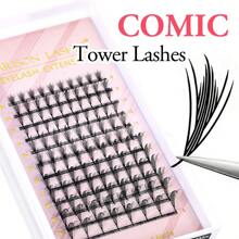 ARISON Comic Tower Lashes Eyelashes Extension Supplies Professional Eyelashes Extension Makeup Tools