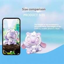 Miniso 动漫周边 Lilo & Stitch 系列动物派对盲盒可爱卡通惊喜盒娃娃摆件手工圣诞礼物（随机发货，1个） - 彩色 - 查看 10