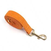 Fashion Corduroy Chenille Metal Clasp Dog Leash, Dog Walking Leash, Pet Accessories (Slight Color Difference Due To Fabric Batch, Sent Randomly)