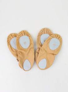 Wuyuan Two Pairs Of Women's Pink Ballet Shoes With Canvas Fabric Breathable And Comfortable