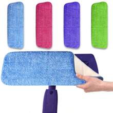 4pcs Reusable Microfiber Absorbing Mop Pad Wet And Dry Dual-Use Mop Pad Refill Deep Clean Mop Head Microfiber Mop Head Replacement - Multicolor - View 6