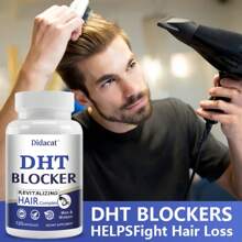 DHT Blocking Supplement For Men And Women - Support For Hair Problems - 120 Capsules