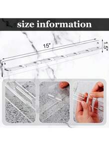 1 件亚克力透明/黑色/粉色时尚眼镜收纳架，悬挂式太阳镜展示架，壁挂式眼镜收纳架，（内含 2 个免钉贴纸），耐刮擦（使用前请撕掉保护膜），性别揭晓派对，生日、婚礼、派对的完美选择，送给同事、朋友和家人的完美礼物，返校礼物