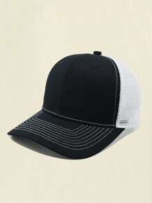 Richardson Trucker Cap | Breathable Mesh And Quick-Dry Sweatband [Custom Logo Print | Golf Fishing Hiking Camping Clothing & Corporate Team Sun Protection Hat - Customized Picture Style - View 6