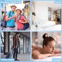 Disposable Sheets For Travel, Kingsize,Travel Cleaning Kit For Hotels, With 1 Sheet 1 Quilt Cover And 2 Pillowcase, For Hotel/Travel/Home Vistor, Reusable