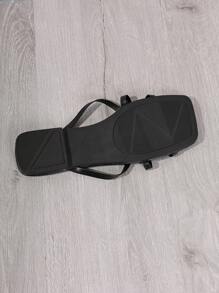 Women's Wide Fit Sandals With Straps, Fashionable Square Toe Open-Toe Slide Slippers, Comfortable Summer Wear, For Any Occasion