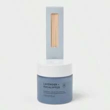 Glass Reed Diffuser Lavender And Eucalyptus 3.4 Fl Oz - Mixed Fragrance - View 1