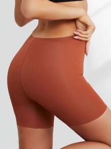 FLARIXA 1 Stück nahtlose Shapewear Slip Shorts mit hoher Taille, Bauchkontrolle Unterhose