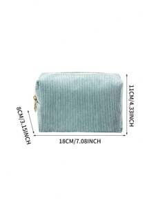 1pc Small Pouch Storage Bag Purse Organizer Small Makeup Bag New Simple, Fashionable And Fresh Corduroy Cosmetic Bag, Recommended Back-To-School Essentials Portable Makeup Bag, Multi-Functional Pencil Case, Cosmetic Brush Holder For Student Dormitory And Travel Home Use Makeup Travel Toiletry Organizer Essentials Gifts Storage Zipper Accessories Nail Bag, Makeup Bag, Toiletry Bag, Desk Organiser, Cosmetic Bag, Makeup Pouch, Make Up Organizer, Vanity Accessories, Make Up Pouch, Make Up Bags,Makeup Bag,Make Up Bag,Makeup Bags,Cosmetic Bag,Makeup Organiser,Travel,Makeup Pouch,Bag,Vanity,Make Up Pouch,Travel Essentials,Pouch Bag,Make Up Bags,Bags,Travel Essential,Vanity Accessories,Small Makeup Bag,Makeup Pouch,Cosmetic Bag,Travel Essential,Large Capacity,Large Makeup Bag,Christmas Gifts,Pouch,Travel,Gifts For Women,Women's Necessaire,Travel Essential,Pouch,Clutch / Small Handbag,Necessaire,Makeup Organizer,Makeup Organize,Pouch,Brush Holder,Mini Pouch,Large Capacity Pouch
