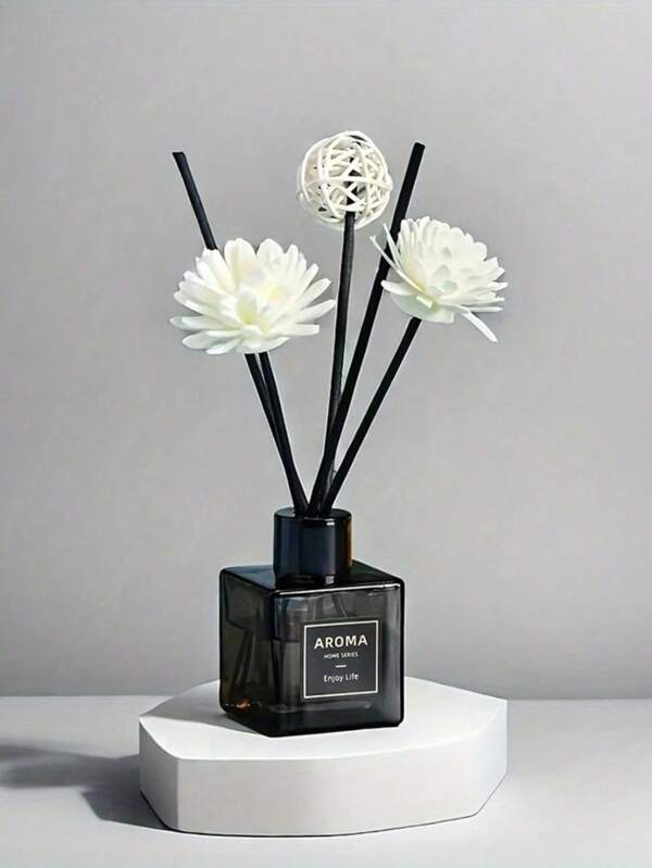 1PC 50ml Flameless Aromatherapy Essential Oil,Lavender, Jasmine, Freesia, Gardenia Suitable For Bedroom Living Room Aromatherapy Decoration Homem,For Indoor Use & Air Freshener,Aromatherapy,House Freshener,Diffuser,Gift,Home Decor Gifts Birthday Graduation