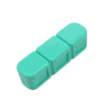 1pc Pill Box Mini Pill Case 3 Grids Tablet Pill Organizer Case Dispenser Travel Tablet Holder Container Medicine Drug Storage Box - Multicolor - View 10