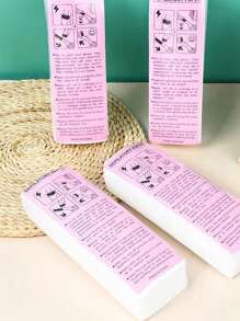 100/50/20 Sheets Thick Non-Woven Disposable Waxing Strips Paper, Wax Strip Removal Accessories - White - View 4