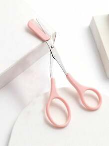 Set de 4 piezas/2 piezas/1 pieza de recortadora de cejas de acero inoxidable con cuchilla curva, tijeras para cejas y peine, herramienta de belleza para principiantes apta para cualquier tipo de piel, accesorios para depilación para hombres y mujeres, maquillaje, decoración de habitaciones, tocador, viajes, dormitorio, accesorios de maquillaje, rasuradora de cejas, baratijas, regalos, regalos para mujeres, regalos de Navidad, sorteos, viajes, artículos baratos, artículos esenciales de viaje - Multicolor - Ver 11