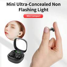 Auriculares intrauditivos invisibles - Estuche de carga mini, llamadas de alta definición, adecuado para negocios y deportes - Multicolor - Ver 5