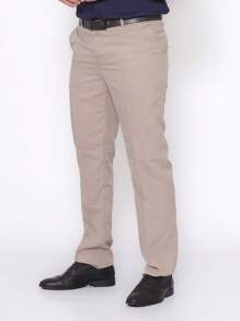 pthirillo Slim Beige Dress Pants Suit Pants - Beige - View 9