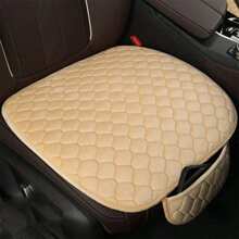 1 件/3 件汽车座椅坐垫，冬季保暖座垫，防滑透气坐垫套，适合通用汽车座椅 - Front 1pc - 查看 12