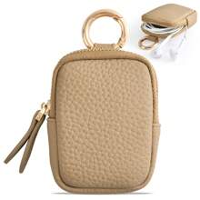 Cute Multi-Function Earphone, Coin And Key Pouch, Multi-Purpose Storage Bag With Zipper And Metal Hook For Car Keys, Jewelry, Earbuds, Convenient Packaging, Perfect Gift For Daily Commute, Celebrations, Keychain Bag, Bracelet Bag, Party Favors