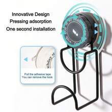 Strong Suction Cup Hooks Stainless Steel Suction Cup Holder For Bathroom Storage Rack Wall Hook Hanger Washbasin Hook - Multicolor - View 9