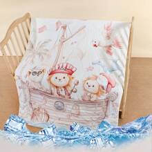 Edredón infantil ligero de poliéster, suave y amigable con la piel, adecuado para dormitorio, sala de estar, oficina, aire acondicionado - Multicolor - Ver 10
