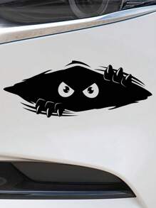 Peeping Monster Funny Car Sticker, Personalized Decal To Add Exquisite Feel To Vehicles, Can Be Stuck On Laptops, Refrigerators, Luggage, And Other Daily Items As Decorations - Peeping Monster - View 1