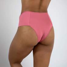 Kit 10 Calcinhas Cós Alto Pala Dupla Larga Microfibra e Renda Lingerie Feminina