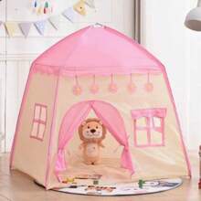 1pc Tent Picnic Tent Indoor Outdoor Play Garden Tent Castle Folding Cube Tent Kids Anti-Mosquito Tent Spring Travel Tent