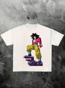 Outdoor Casual Tee Bold - Stance Powerful Shirt, 220g Heavyweight 100% Cotton - 白色 - 查看 1