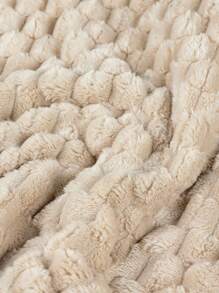 Kit Of 2 Cushion Covers 45cmx45cm Velvety In Soft Decorative Plush With Zipper - Vainilla - Ver 4