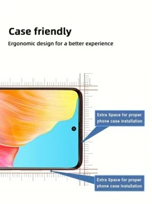 4pcs High-Definition Tempered Glass Screen Protector, Compatible With OPPO Series, Anti-Scratch, Smooth Surface, Anti-Fingerprint, Easy To Install Gift For Birthday, Family, Friends Phone Screen Protector, Phone Accessories Waterproof Shockproof Anti-Fall Anti-Fall Full Cover - Clear - View 10
