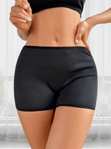 1pc Customized Printed Briefs With Butt Heart-Shaped Mesh Patchwork, Breathable And Opaque Shorts, Personalized Gift For Friends, Lovers, Bestie On Festivals Like Valentine's Day, Christmas, Halloween, Thanksgiving, Birthday, Anniversary - Multicolor - View 6