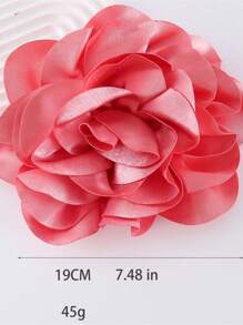 19CM轻奢哥特式夸张一字肩大花胸针立体连体西装连衣裙女聚会晚宴 - 花 - 查看 7