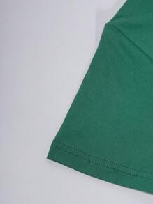 Gokntee Personalized "I'm 3 And Digging It" Excavator Birthday Design Boys' Active T-Shirt, Green, Short Sleeve Sports Tee For Toddler Boys, Fast Shipping - Green - View 6