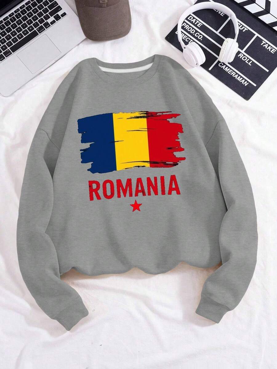 ROMANIA Women's Fashion Sweatshirts