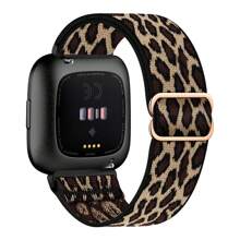 Nylon Armbänder kompatibel mit Fitbit Versa/Versa 2/Versa Lite/Versa SE Armband, Frauen Männer, elastische Sport Ersatzarmbänder, Nylon Ersatz Armbänder für Männer und Frauen, Sport Uhren Armband