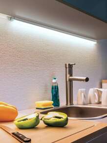 2-In-1 Smart Lighting System Motion Sensor Strip Light (10-50cm) + Button-Control Round Lamp (8cm) 3-Color & Extra 4/8-Piece Magnetic Pad Kit No Tools Installation & Whole-Home Coverage USB Rechargeable Cabinet Light For Stairs/Closet/Balcony Christmas Home Upgrade Gift For Students & Housewives