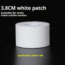 重型运动胶带，白色运动胶带适用于排球、攀岩、篮球、健身和训练，非常适合手指、手腕、脚踝、膝盖和关节健身房配件 - 白色 - 查看 11
