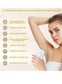 Permanent Pulsed Light Laser Hair Removal Device LPL, Hair Removal Machine, - 白色 - 查看 7