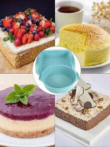 4 peças/Conjunto 4 Estilos Conjunto de Formas de Silicone para Assar Bolos, Formas de Bolo de Silicone Antiadesivas e Resistentes ao Calor Adequadas para Vários Fornos, Formas de Assar Essenciais para Cozinha de Restaurante, Jogo de Formas de Silicone para Assar Bolos, Resistente ao Calor, Assadeira, Bolo, Frigideira, Torrada, Forma, Cozinha de Assar, Muffin