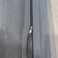 Gray Zipper Window Screen, Self-Adhesive Mosquito Net, Anti-Mosquito Window Screen, Nail-Free Installation Nano Window Mesh, Invisible Mosquito Net For Home, Dust-Proof Net