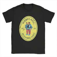 Puerto Rico DTMF Debi Tirar Mss Fotos T Shirts Men 100% Cotton T-Shirt Crewneck Bads Bunnys Tees Short Sleeve Clothing Gift - Black - View 1