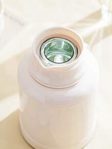 1000ML/33.8oz 迷你热水瓶，家用保温瓶，玻璃内胆咖啡壶，非常吸引人的返校季