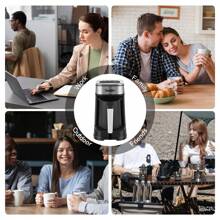 SONIFER Türkischer Kaffeebereiter mit Doppelbrühsystem, intelligentem Anti-Überlauf-Design, Temperaturregelung, 96-98°C präzise Heizung, 250ml PP Tasse, 304 Edelstahl Heizplatte, 700W Kaffeekanne