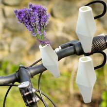 1pc Silicone Bicycle Handlebar Vase - Bicycle Accessories Decoration - Multicolor - View 2